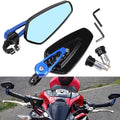 CNC 7/8" Bar End Rearview Mirror for Honda GROM MSX 125 Yamaha (2013–2023)