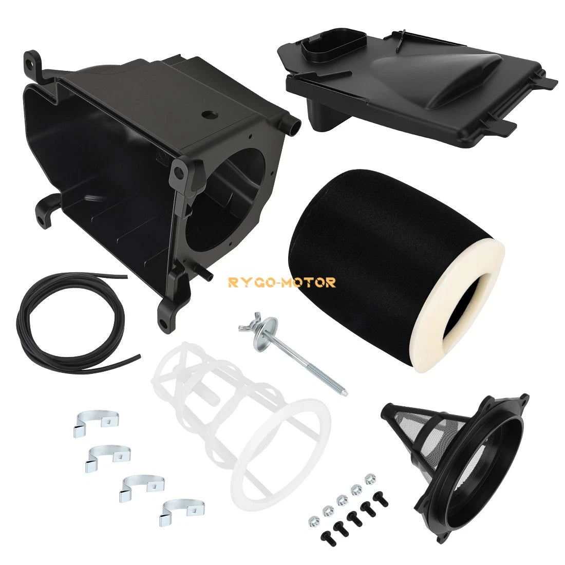 Air Filter Cage Guide Box Cleaner Case with Lid Seal for Yamaha YFZ450 (2004–2013)