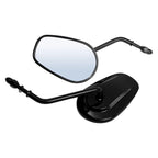 Black Rear View Side Mirrors for Harley Road King Touring XL 883 (1996–2023)