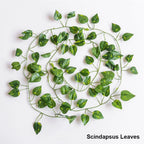 2X Artificial Ivy Vine Garland Hanging Leaf Decoration