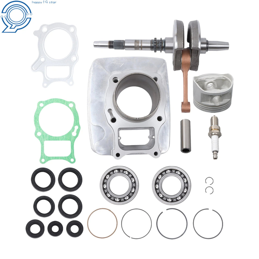 Complete Bottom End Crankshaft Cylinder Seal for Honda TRX250TE (2002–2004)