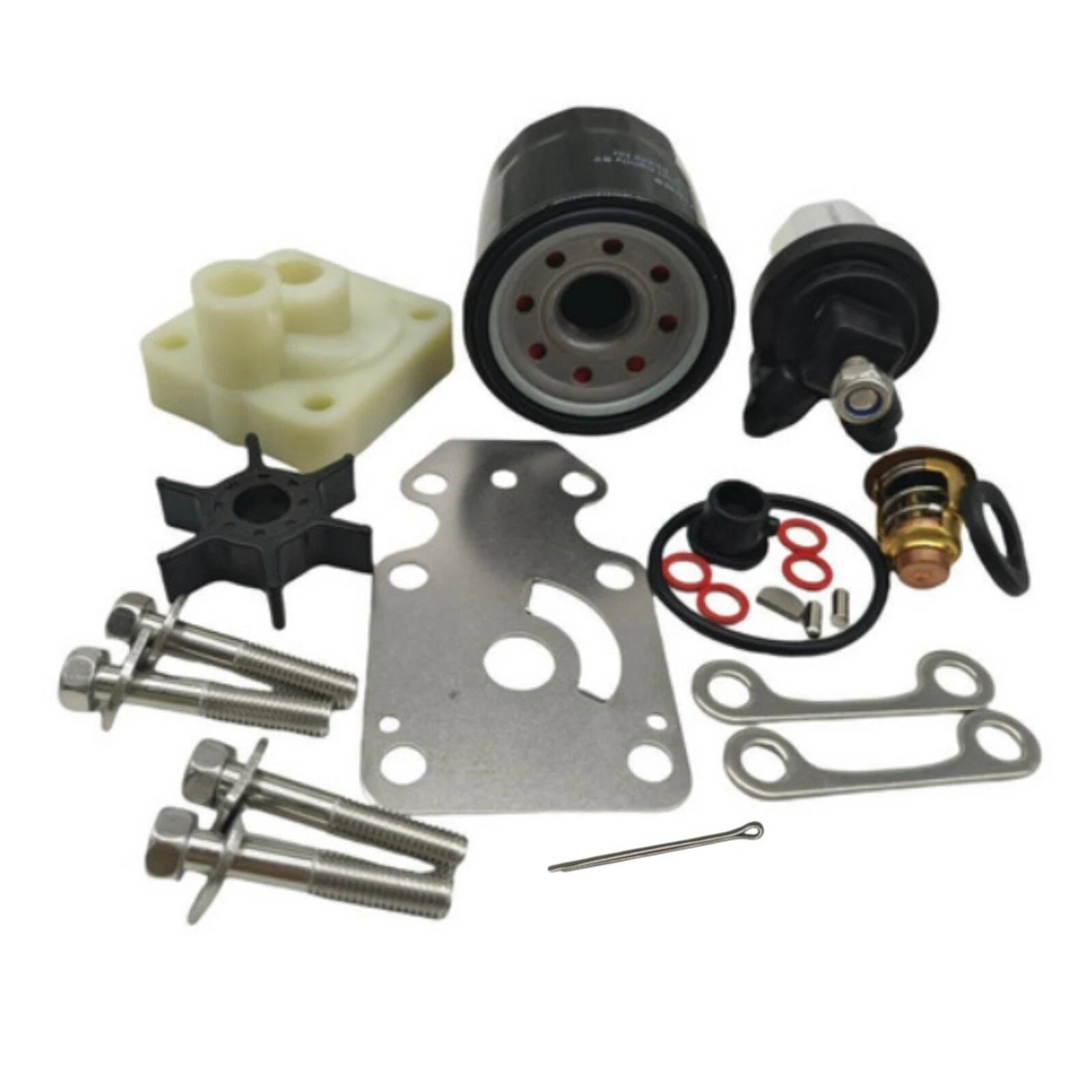 Maintenance Service Kit for Yamaha Outboard 20HP F20B (6AH-W0078-01, 5GH-13440-60)