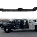Left Rocker Panel for Chevy Silverado GMC Crew Cab (1999–2007) Black Steel