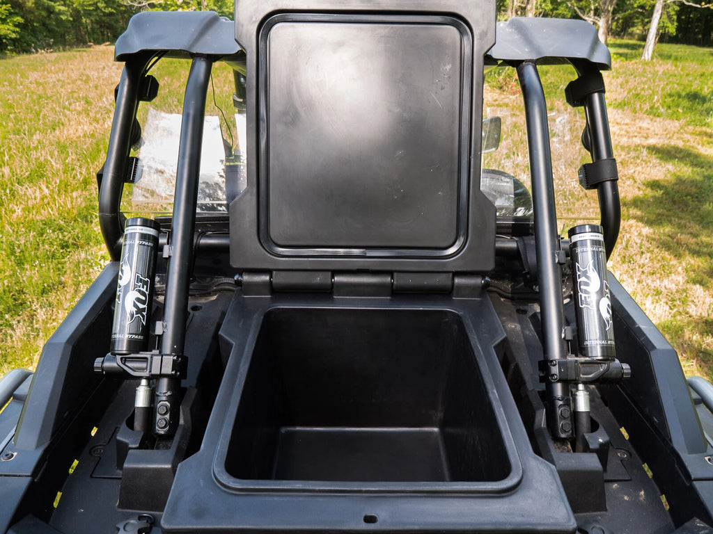 SuperATV Rear Cooler and Cargo Box for Polaris RZR XP Turbo (2014–2023)