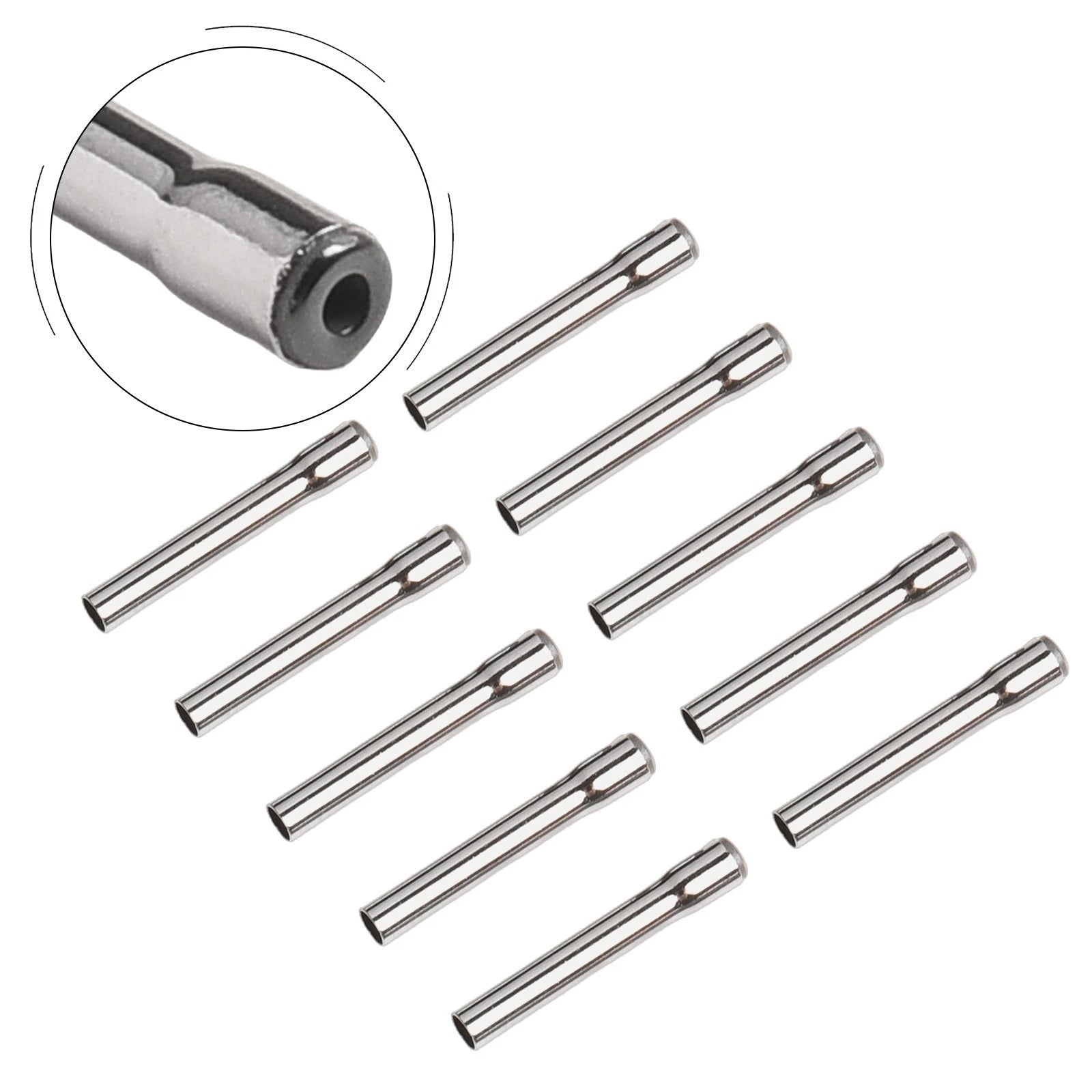 Fishing Rod Tip Guide Repair Parts - Set of 4
