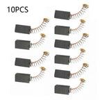 Set of 10 Carbon Brushes for Power Tools