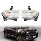 Set of 2 Park Turn Signal Lamps for Jeep Renegade (2015–2018)