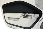 Door Panel Insert Cards for Ford Mustang (2005–2009) Carbon Fiber Black