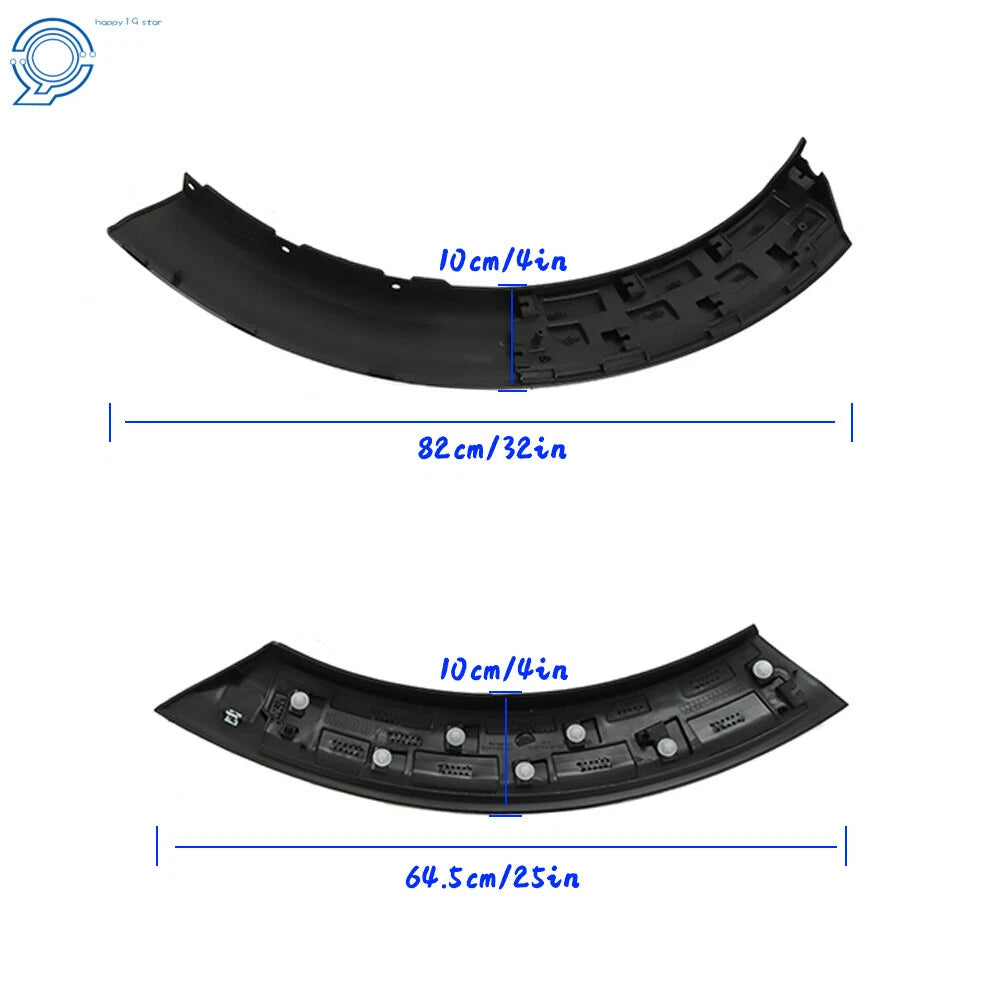Set of 2 Rear Wheelhouse Fender Flares for Ford Explorer (2020–2022)