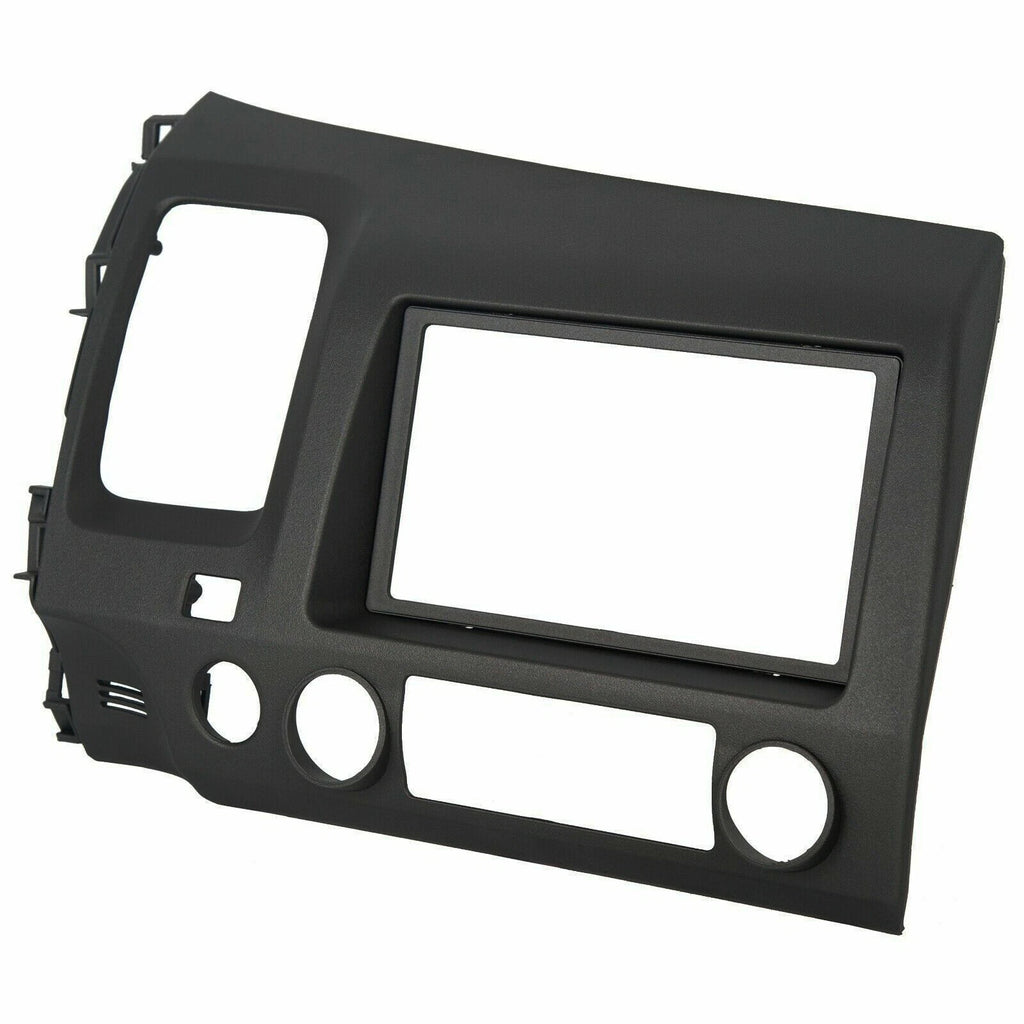 Double 2 Din Car Radio Frame Dash Trim for Honda Civic (2006–2011)