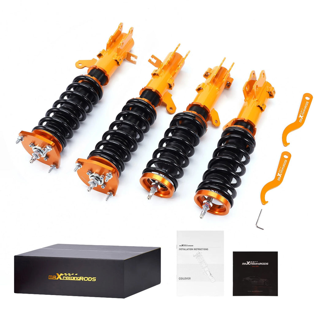 24 Level Adjustable Coilovers Suspension Lowering Kit for Hyundai Tiburon (2003–2008)