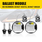 Pair of Xenon HID Headlight Ballast Unit Modules for Lexus Subaru Toyota Mazda (2003–2015)