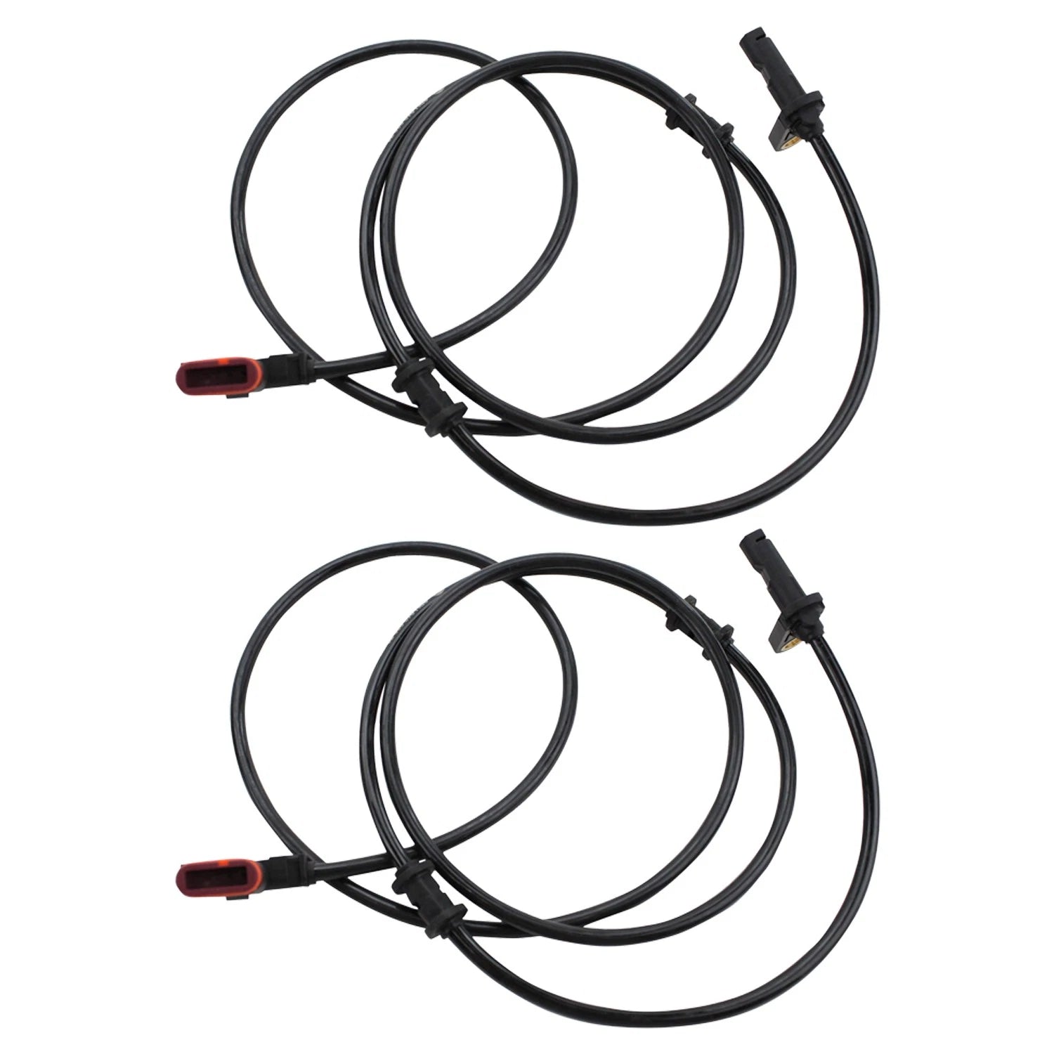 Set of 2 Rear ABS Wheel Speed Sensors for Mercedes Benz C218 CLS63 AMG