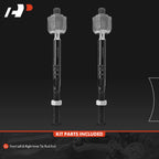 2X Front Inner Tie Rod Ends for Mercedes-Benz C300 (2015–2021) GLC300