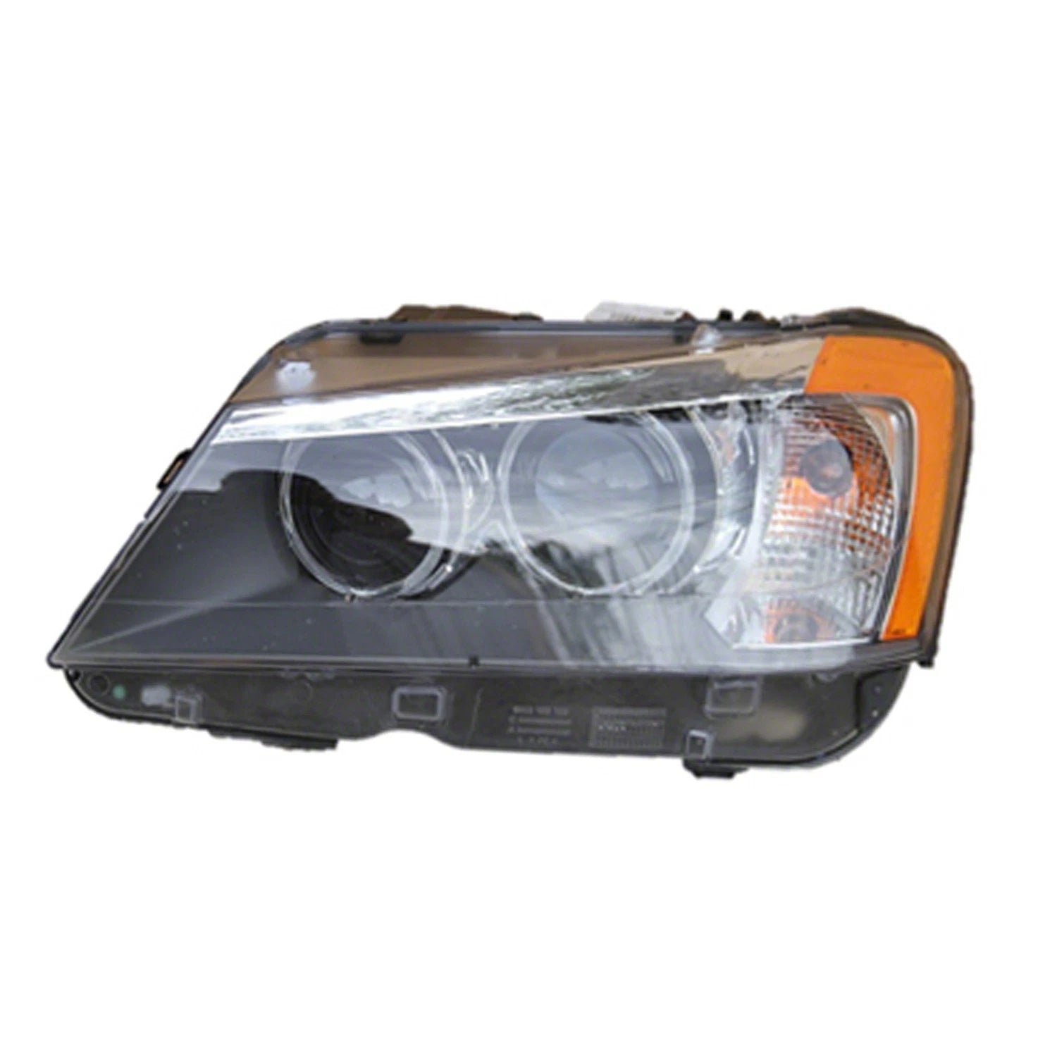 Replacement Driver Side Bi-Xenon Headlight Lens Housing with Adaptive for BMW 3 Series (2009–2015)