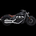 Vance & Hines Twin Slash 3in PCX Slip-On Exhaust for Indian Scout/Bobber (2015–2020)