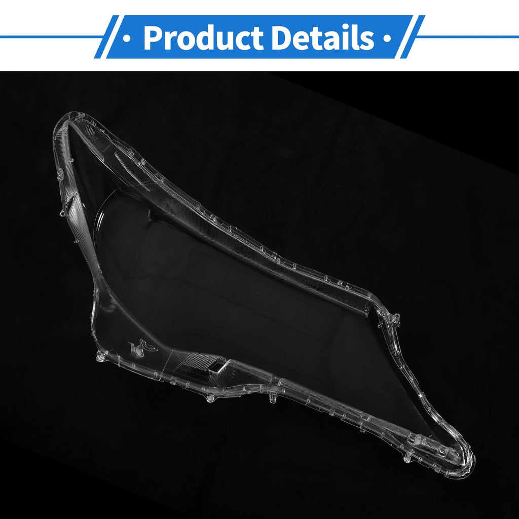 1 Pcs Headlight Lens Cover for Toyota RAV4 (2013–2015) PC Clear