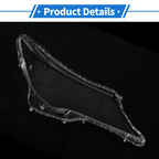 1 Pcs Headlight Lens Cover for Toyota RAV4 (2013–2015) PC Clear