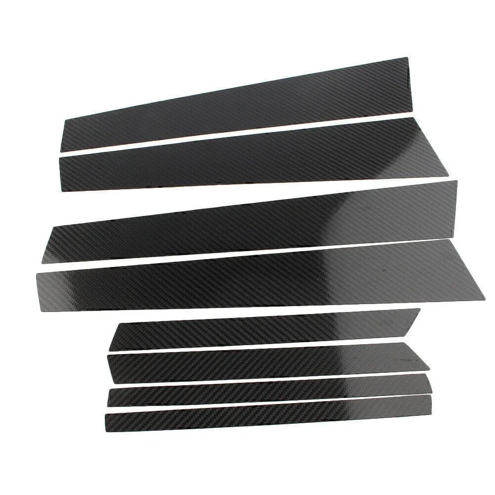 Carbon Fiber B Pillar Trim Covers for BMW E71 X6 2009-2014 (2009-2014)