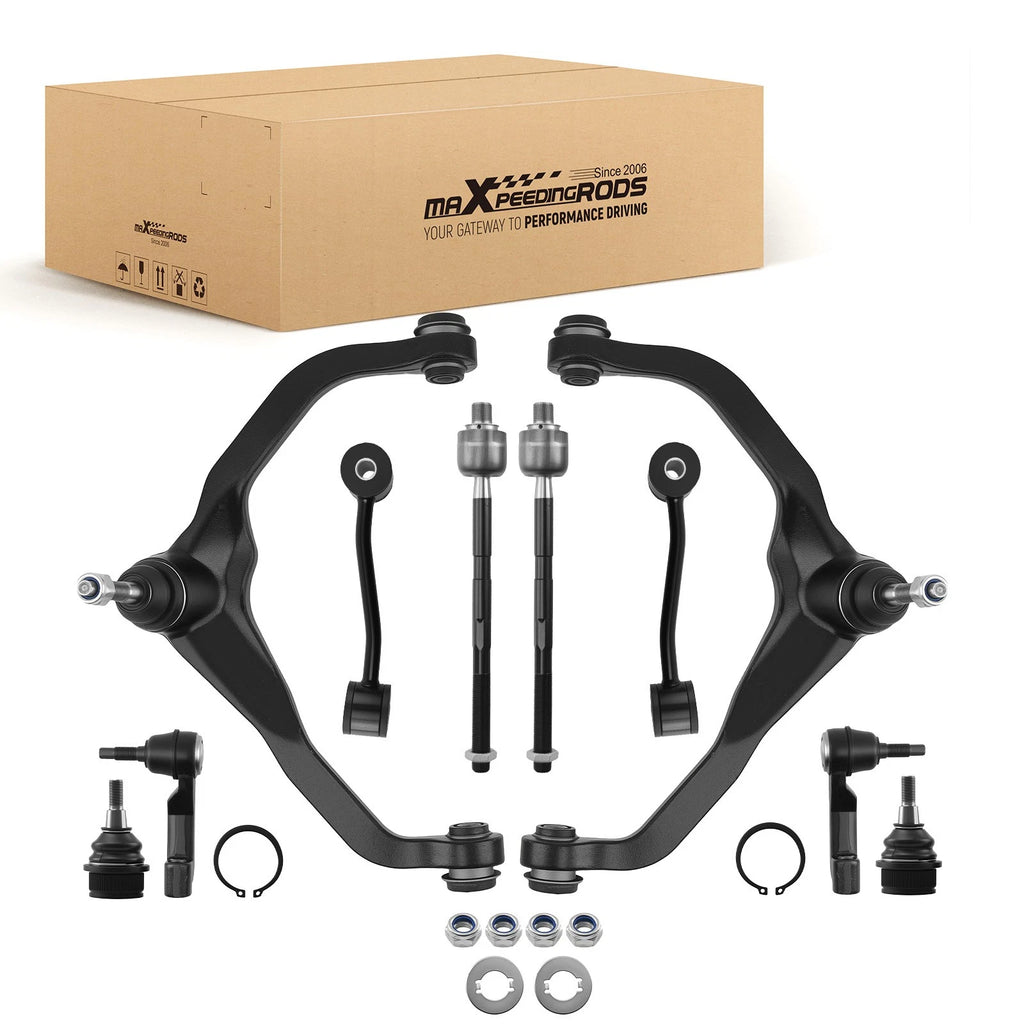 Front Control Arms Ball Joint Tie Rod Links for Dodge Nitro Jeep Liberty 2007-12
