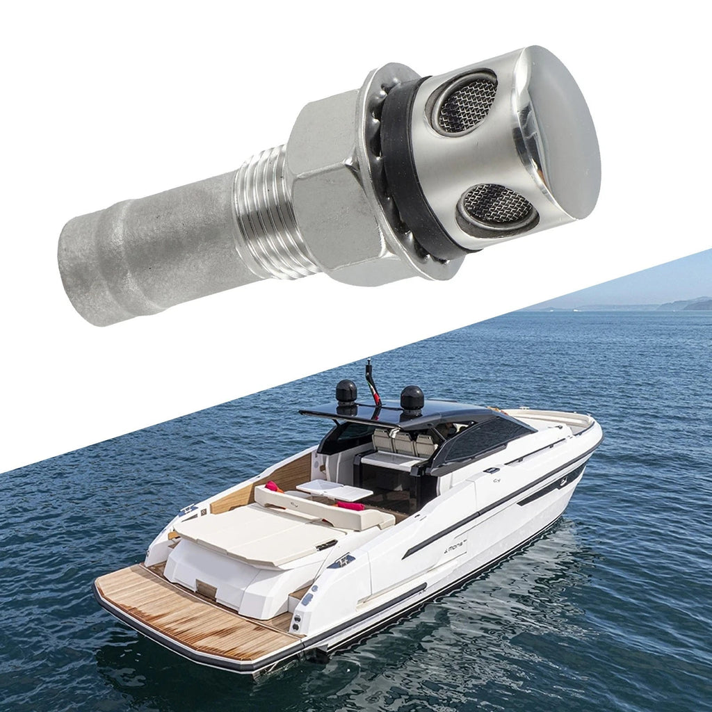 Through Hull Vent in Stainless Steel for Marine Applications
