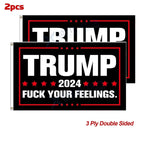 Trump 2024 Save America Again Flag for President Support Gifts (2017–2021)
