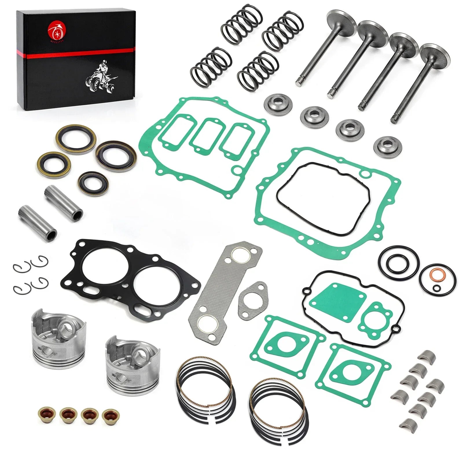 Piston Intake/Exhaust Valve Gasket for EZGO Robin 295c