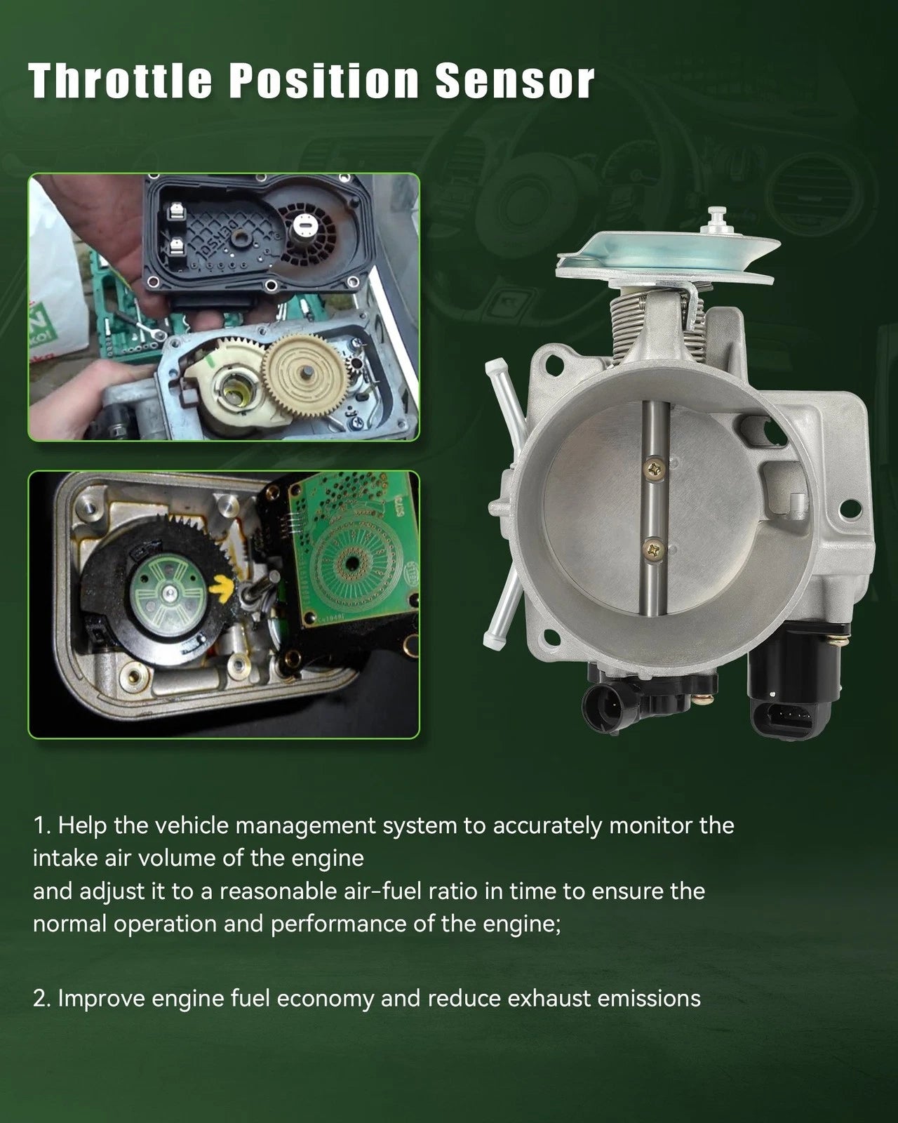 Throttle Body for Chevrolet Express 3500, GMC Savana 3500 (2003–2006)
