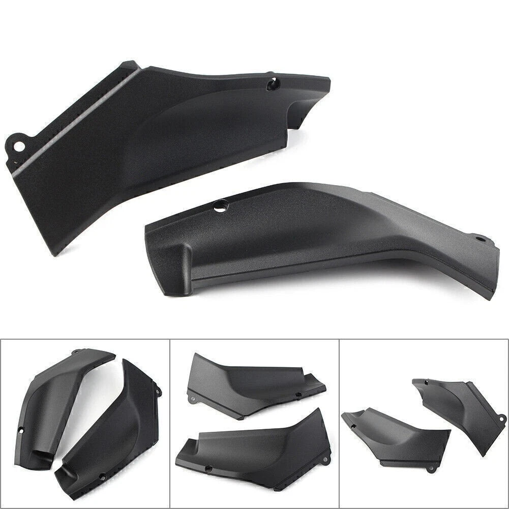 2PC Air Duct Cover Fairing Tube for Yamaha YZF R1 (1998–2001) ABS Black