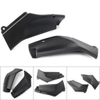 2PC Air Duct Cover Fairing Tube for Yamaha YZF R1 (1998–2001) ABS Black