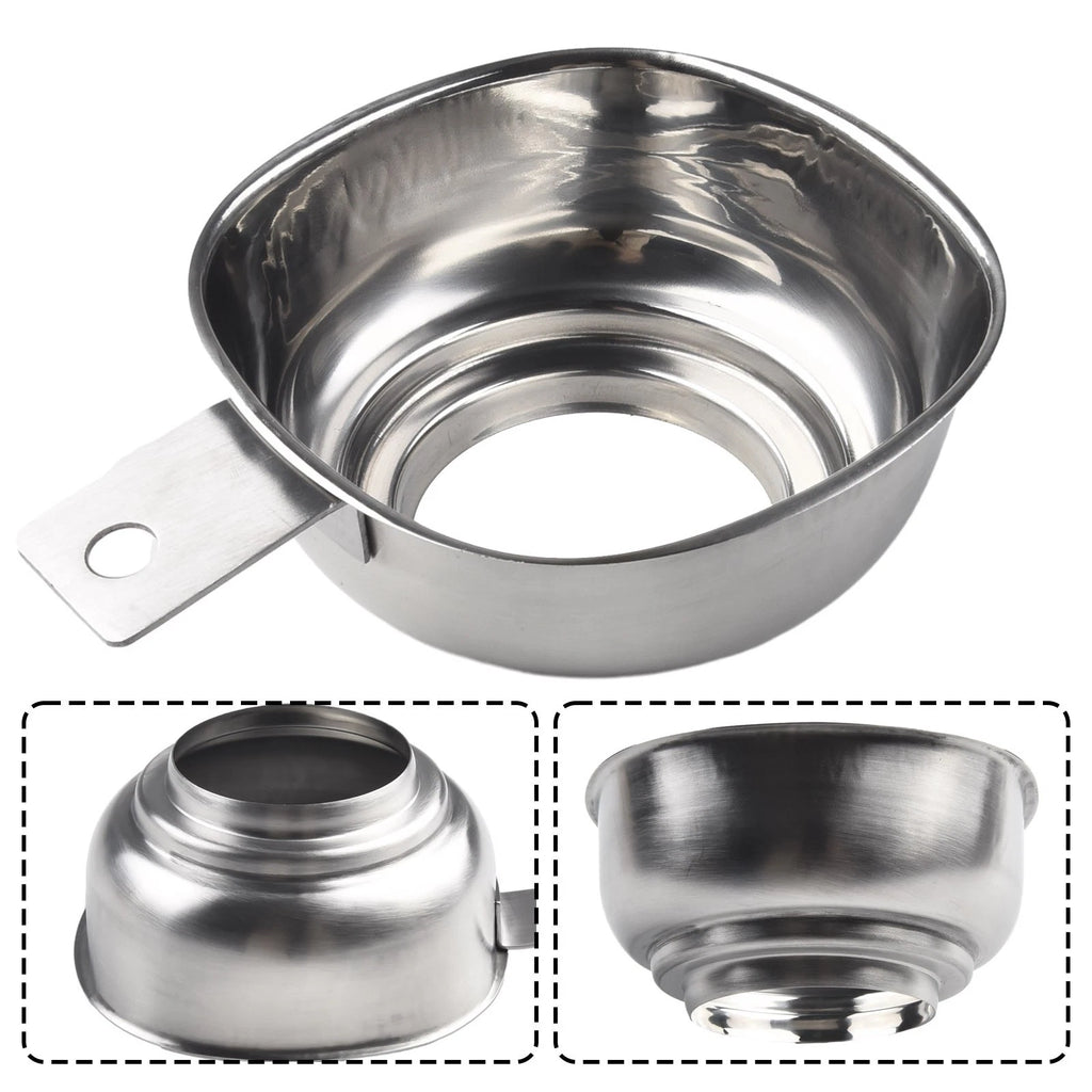 Stainless Steel Wide Mouth Funnel for Kitchen Accessories (1 Piece)