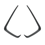 Carbon Look / Front Bumper Side Fin C Canards Splitter for Subaru WRX STI VA