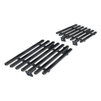 Tow Hook Grille for Chevy Silverado 1500/2500 (2003–2006) Stainless Black