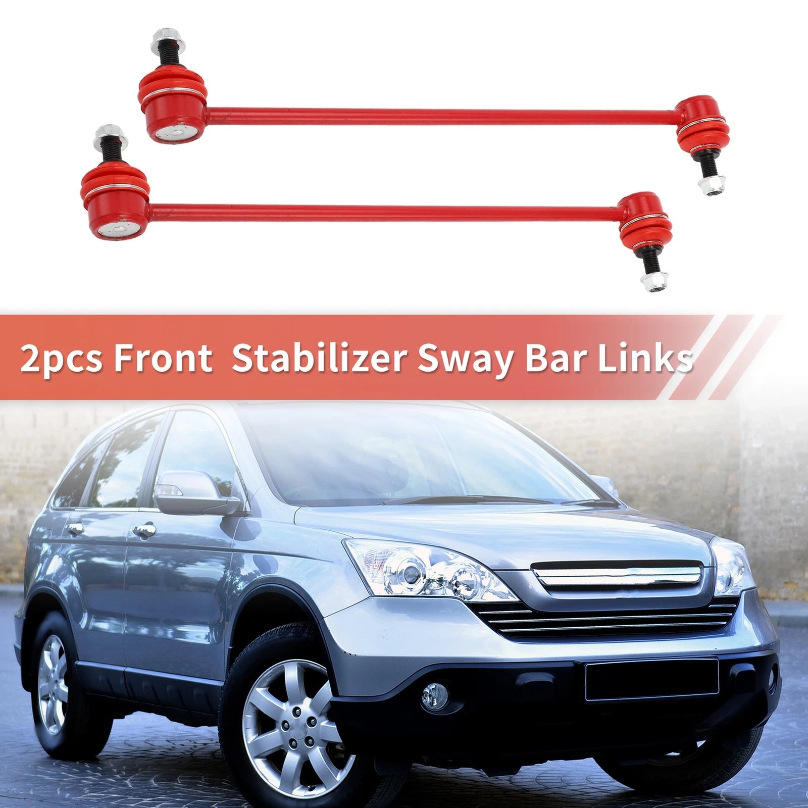 2pcs Front Sway Bar Links Stabilizer Link Kit for Honda Civic (2016–2017)
