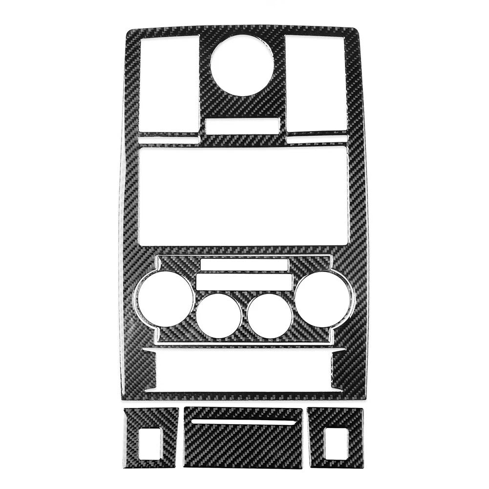 Center Console Climate Control CD Panel Cover Trim for Chrysler 300 (2008–2010) Black