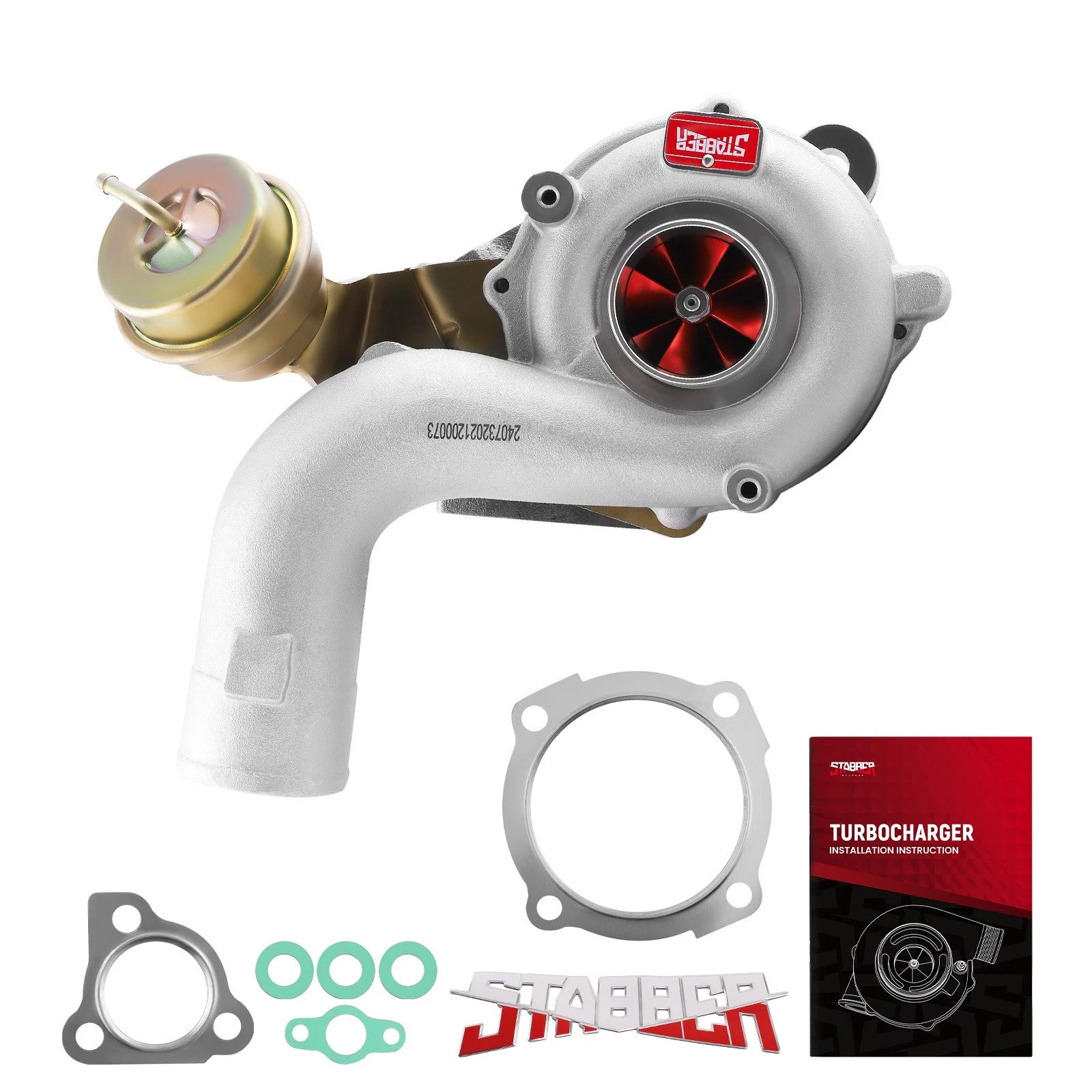 Upgraded Billet Turbocharger for Audi A3 TT VW Golf Jetta 1.8T (2000–2006) K04 001
