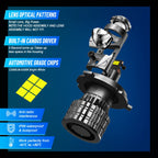 H4 LED Headlight Bulb for NOVSIGHT (22000 Lumens, 120W, 6500K)