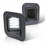 2X Clear Lens LED License Plate Lights for Dodge Ram 1500-3500 (2003–2013)