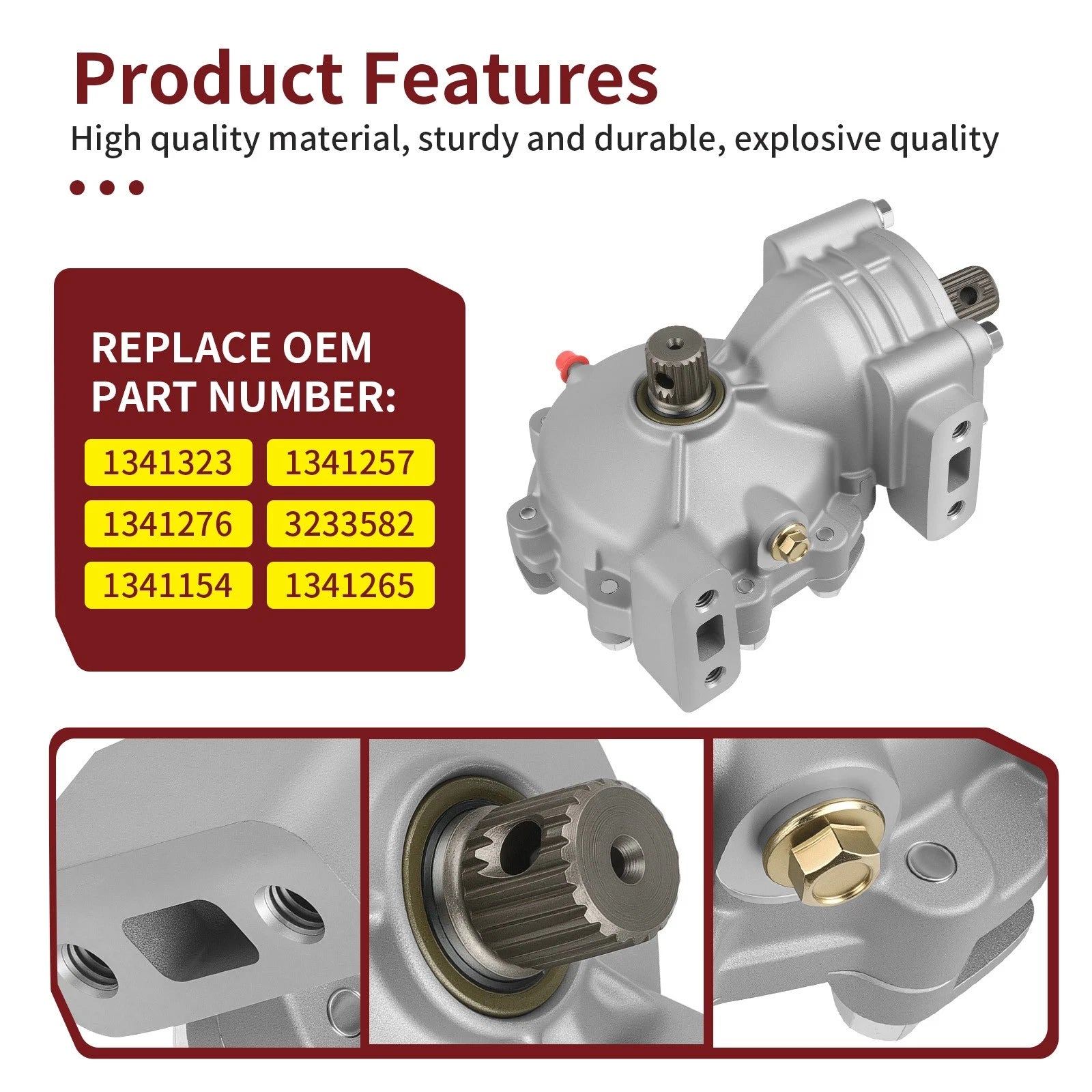 Front Differential for Polaris Sportsman Scrambler 400 500 (1996-2008)