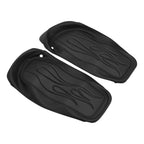 Black Saddlebags Lids Covers for Harley Touring Street Road Glide (2014–2023)