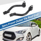 2pcs Front Outer Tie Rod End Links for Hyundai Azera (2006–2011) No.568203K000/568203K510