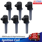 6PCS Ignition Coil for Mercury Mariner 2005–2008, Ford Taurus 1999–2005 DG500