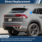 Fuel Gas Tank Filler Door Lid Cover 3CN809857 for VW Atlas Teramont (2018–2023)