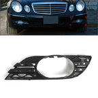 Front Left Fog Light Grille Cover for Mercedes-Benz E320 E350 E550 E63 (2007–2009)