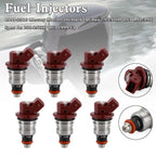 Set of 6 Fuel Injectors 37001 for Mercury Outboard Mariner (75-225)