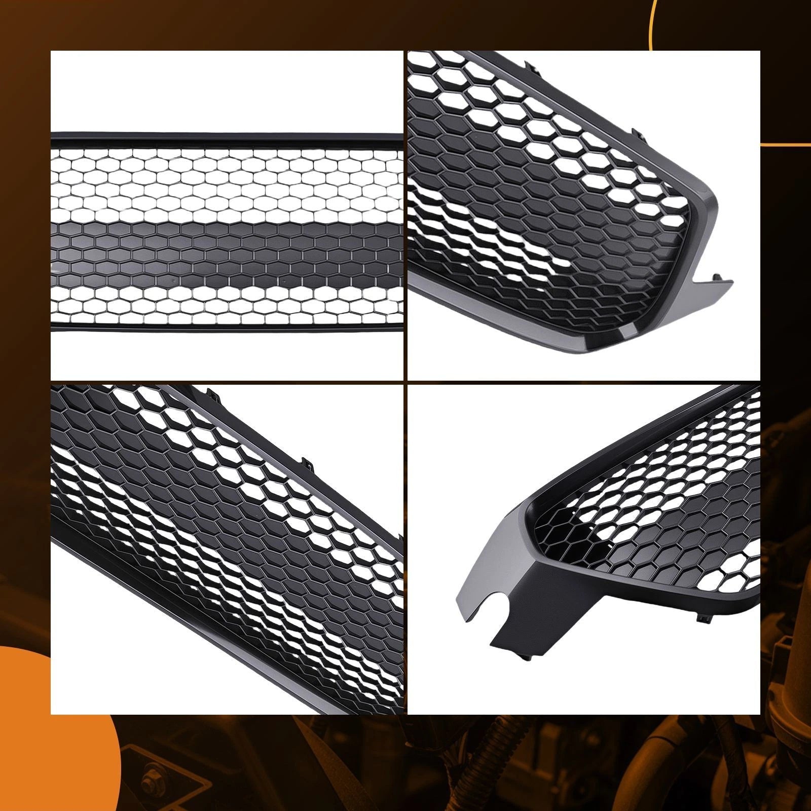 Bumper Grille Kit for Toyota Corolla SE XSE (2020-2022) 2PCS