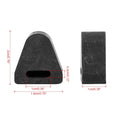 2 x Black Tailgate Latch Rubber Stops for Chevrolet Silverado