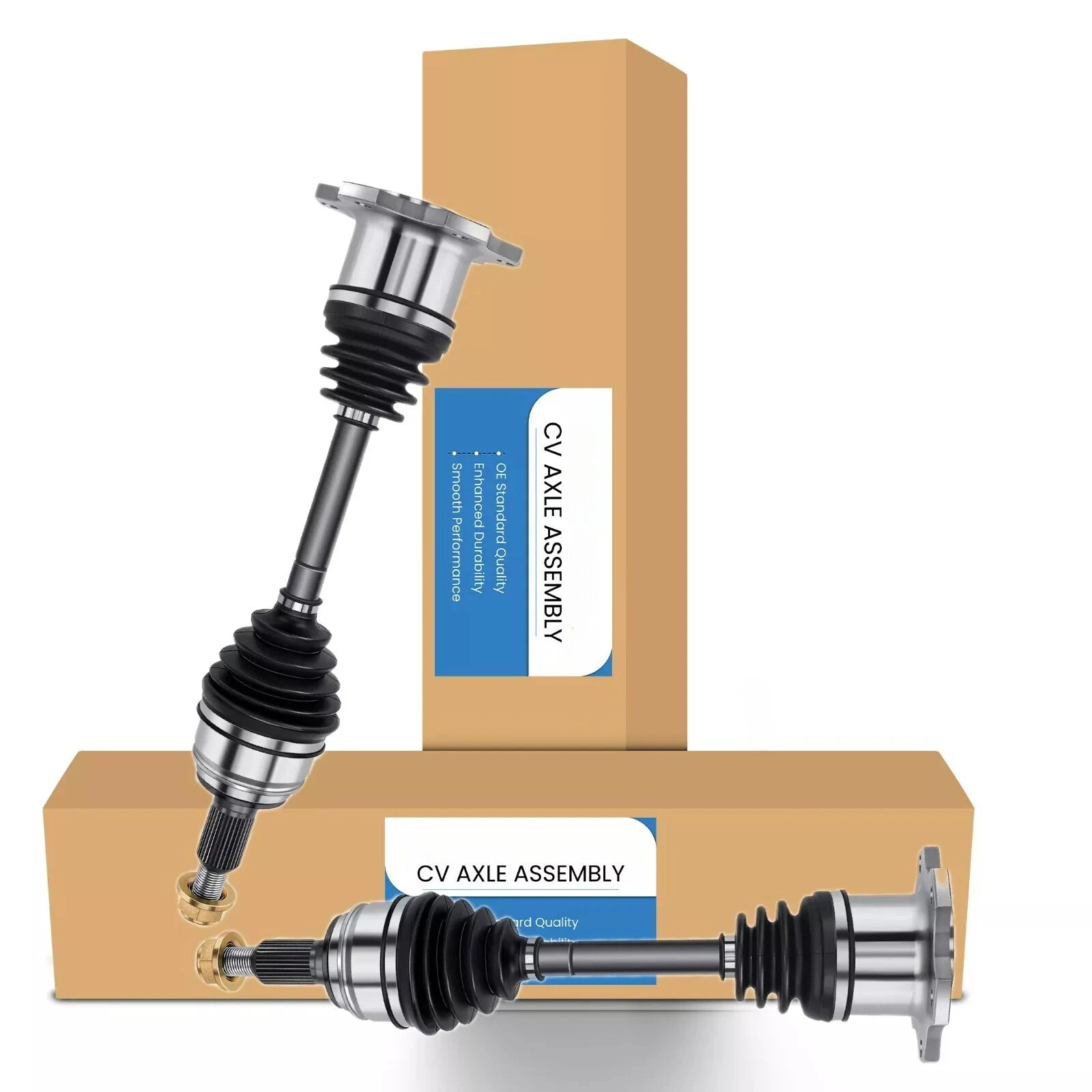 Set of 2 CV Axle Shafts for Chevy GMC Silverado Sierra 1500 (2007–2014)