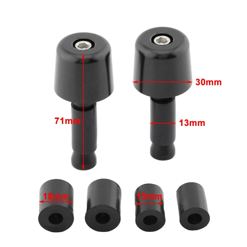 Handlebar Grips for Universal Motorcycle (1in/25.4mm)