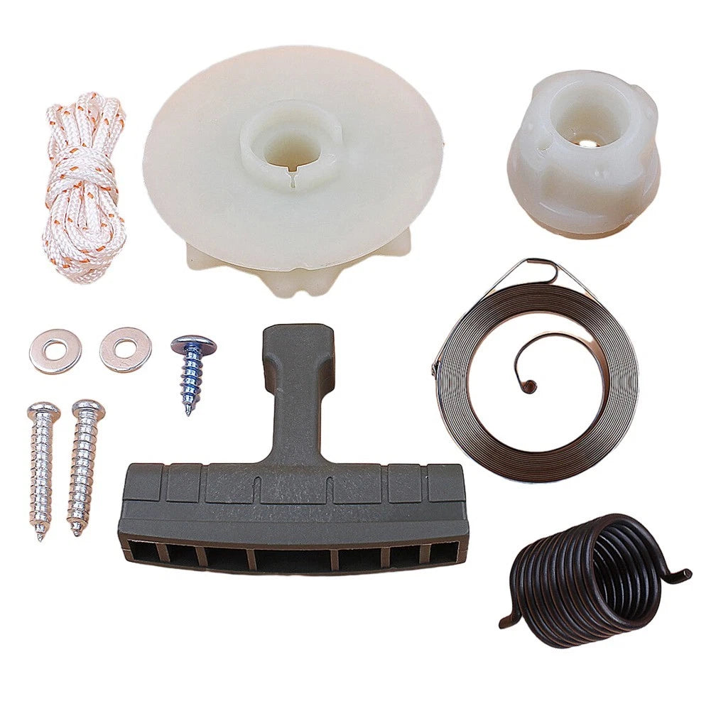 Recoil Starter Handle Pulley Spring for Stihl 137 142 235 240 236